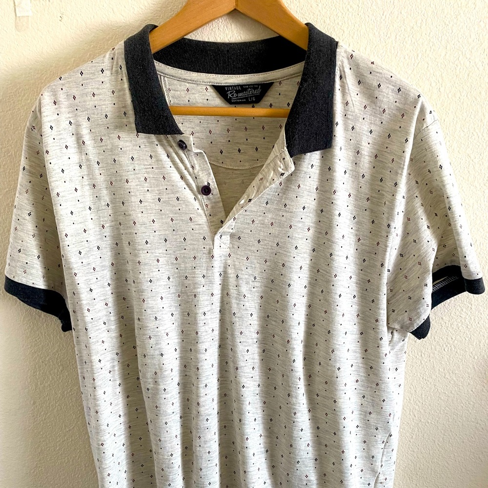 Vintage remastered shirt cotton on